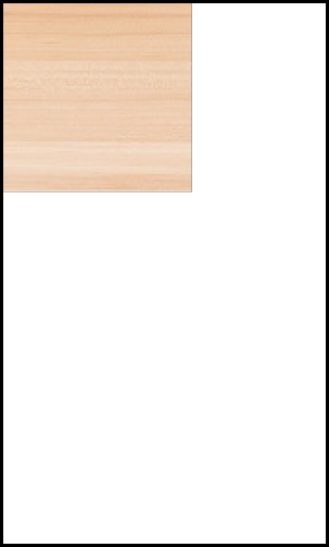 A 7x7 tile laid in the top right corner of a 12 by 20 rectangle.