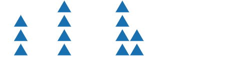 This sequence contains 3 triangles, 4 triangles, then 6 triangles.