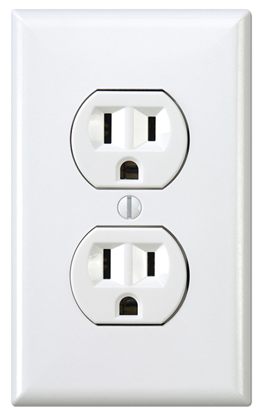 A North American electrical outlet