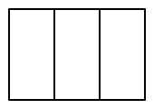 One arrangement has three vertical tiles.